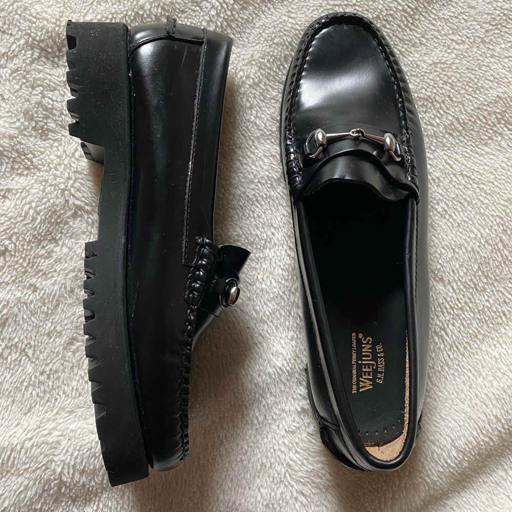 GH BASS LIANNA LUG WEEJUNS US 7 (Fit like 7.5)